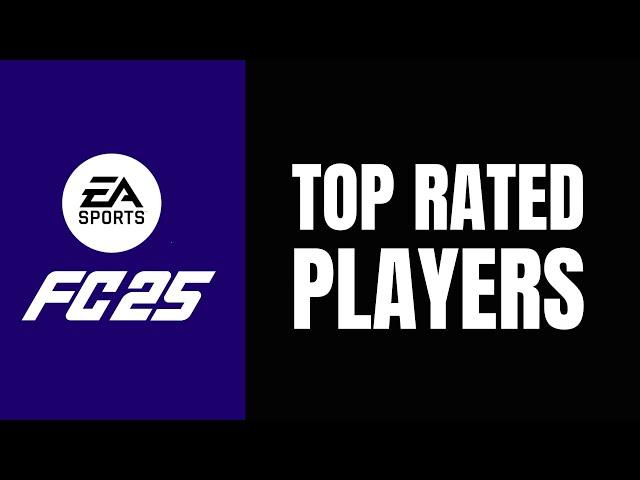 Top 10 Rated Players in EA FC 25 | EA SPORTS Ultimate Ratings #fc25 #fifa