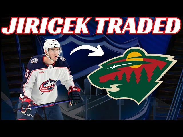 HUGE NHL Trade - CBJ Trade David Jiricek to Minnesota