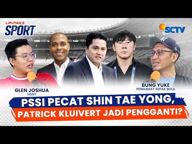 PSSI Pecat Shin Tae Yong, Erick Thohir Tunjuk Patrick Kluivert Jadi Pelatih Timnas Indonesia?