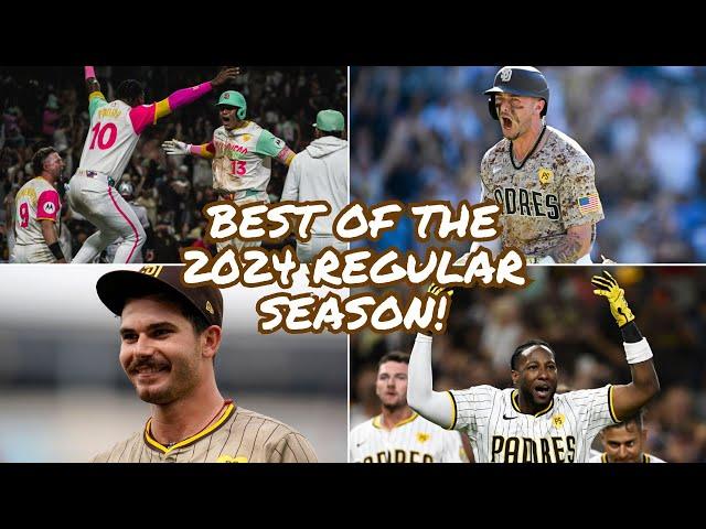 Best moments of Padres 2024 regular season (highlights)