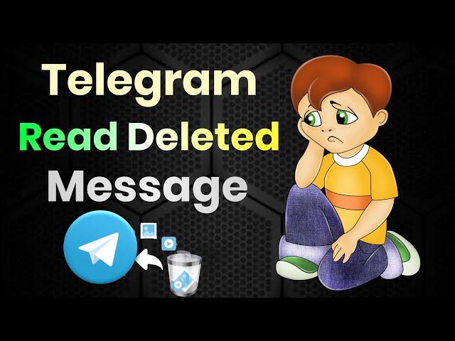 how to read telegram deleted messages | telegram deleted message recovery | telegram tutorial