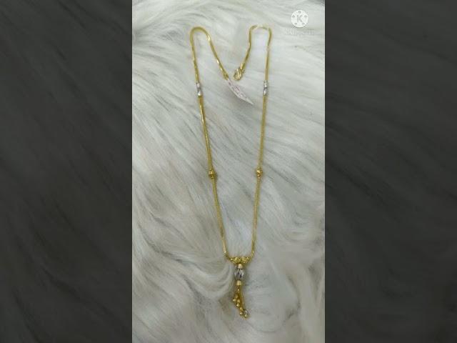 #Latest Ladies Gold Chains Designs Collection With Weight #SyamalaChethiVanta #viral