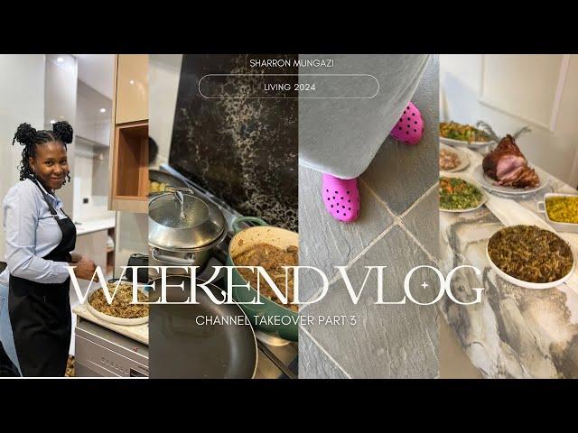 Channel Takeover  Pt 3 | Facials In Harare | Hosting A dinner + Cooking | @eatwithwendy8764