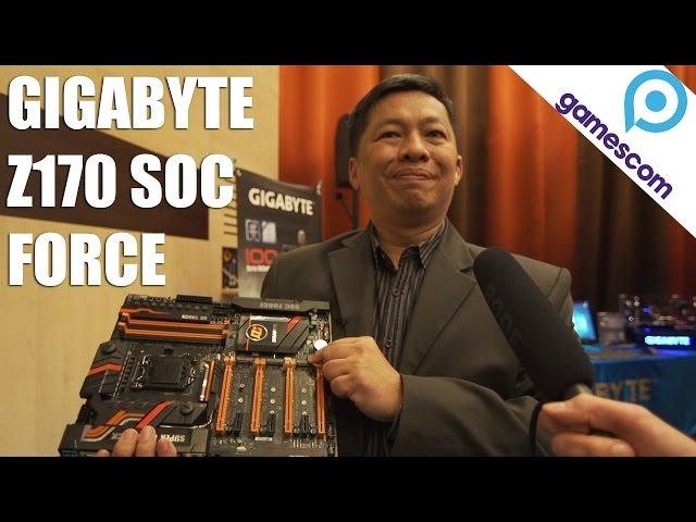 Gamescom 2015: Gigabyte Z170 SOC Force Overclocking Motherboard | Allround-PC.com