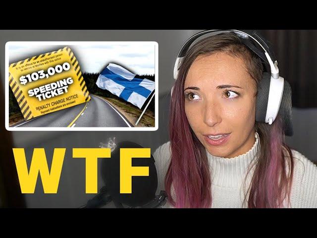 $100K SPEEDING TICKETS?? -  American Reaction