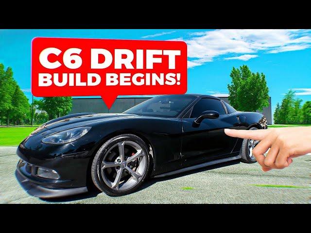 Building the BEST C6 Corvette Drift Racecar! | Driving Line BUILDS