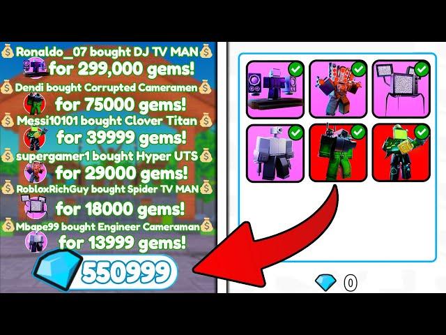 I SOLD  My BEST UNITS And TRADE IT BACK  HUGE VALUE - Roblox Toilet Tower Defense