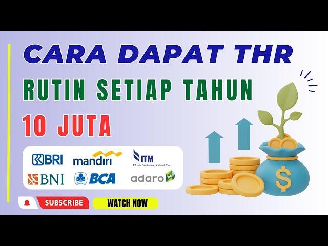 CARA MENDAPATKAN THR RUTIN 10 JUTA DARI SAHAM