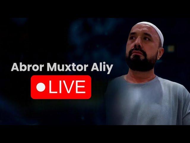 Аброр Мухтор Алий | Live (13-Oktyabr-2024)