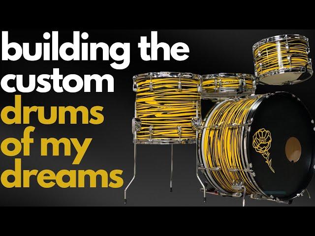 Designing a DREAM Drum Set with Franklin Drum Company