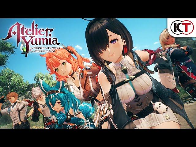 Atelier Yumia: The Alchemist of Memories & the Envisioned Land - First Trailer