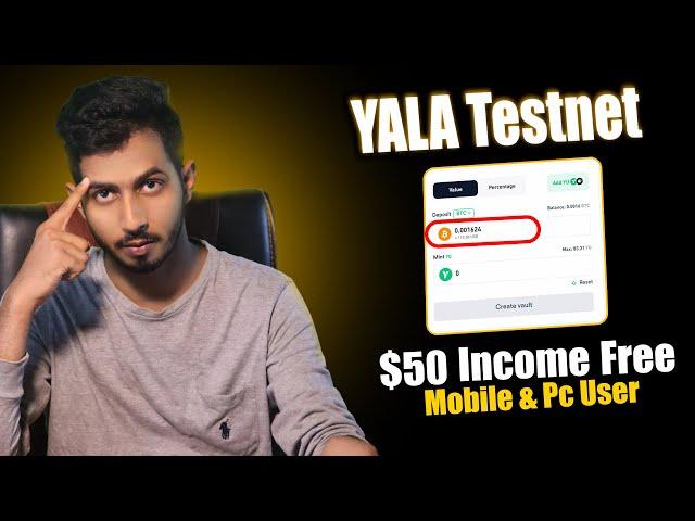 Yala Testnet Airdrop | YALA Airdrop | $50 Free Earning chance