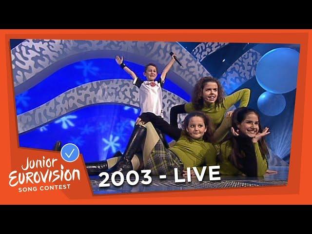 Nicolas Ganopoulos - Fili Gia Panta - Greece - 2003 Junior Eurovision Song Contest