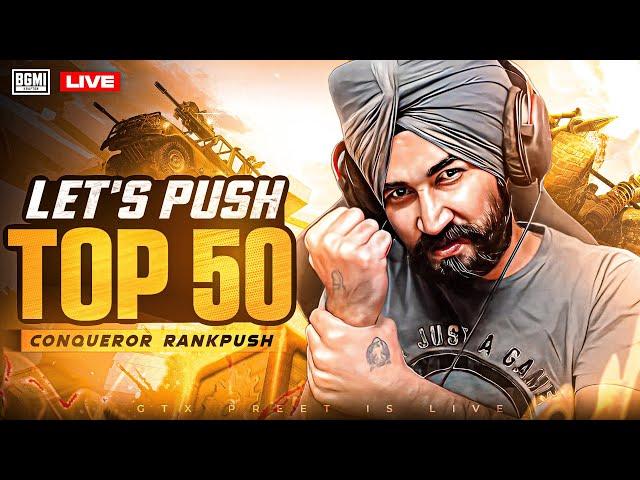 TOP 50 BOLTE : BGMI LIVE | GTXPREET PUBG LIVE | BGMI NEW UPDATE