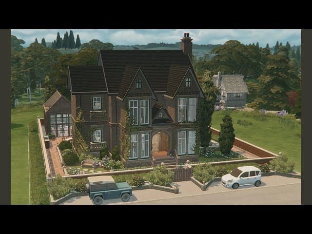 Hawthorne Hall | English Manor House | The Sims 4 Stop Motion Build