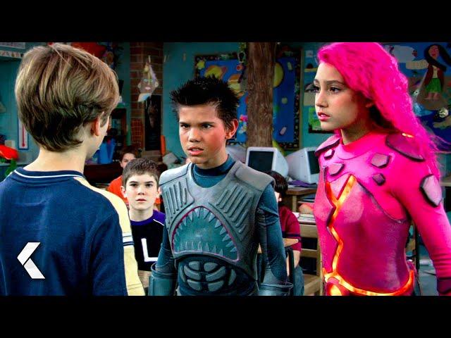 Meeting Lavagirl and Sharkboy Scene - THE ADVENTURES OF SHARKBOY AND LAVAGIRL