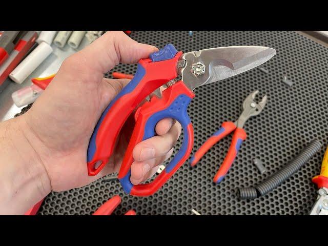 Новые ножницы Knipex. Обзор. Инструмент для электрика