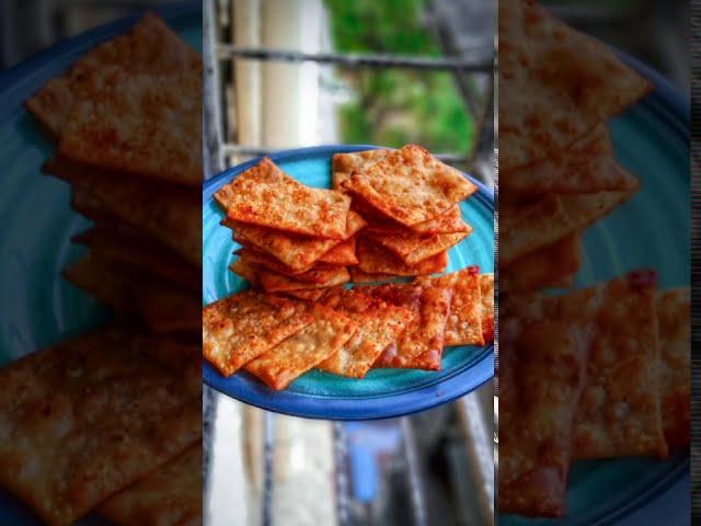 Peri Peri Wheat Crisps | Easy and Best Snack Recipe | Snack Recipes | 10 Minute Recipe