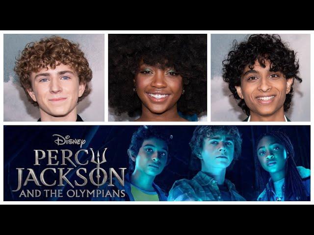 Percy Jackson and the Olympians interviews with Walker Scobell, Leah Sava Jeffries, & Aryan Simhadri