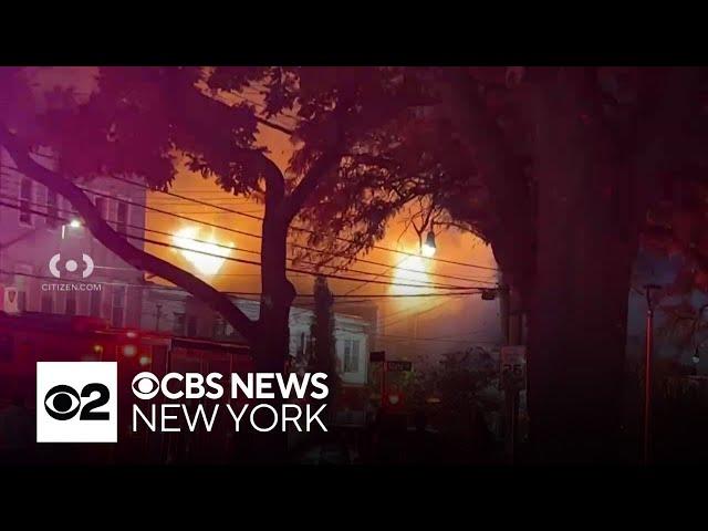 3 firefighters hurt in vacant church fire on Staten Island