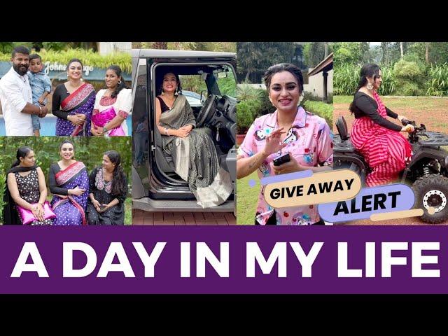 A DAY IN MY LIFE , GIVE AWAY ALERT!!️