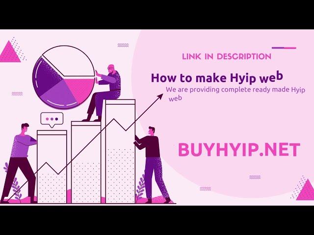 How to make Hyip website