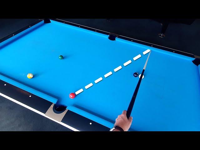 Pool Lesson | How To Calculate One Rail Kick Shots