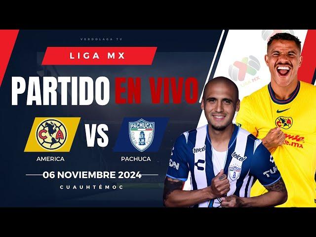  AMERICA VS PACHUCA EN VIVO Y EN DIRECTO /  LIGA MX APERTURA 2024