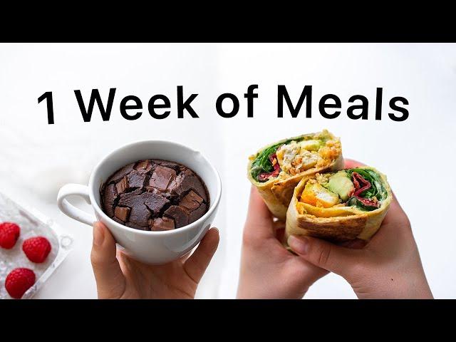 What I cook in a Week. (lazy summer meals, vegan)