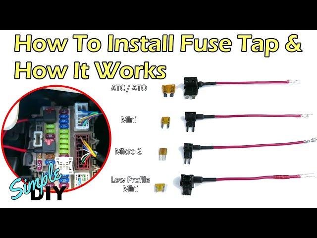 How To Install A Fuse Tap & How It Works - Hardwire