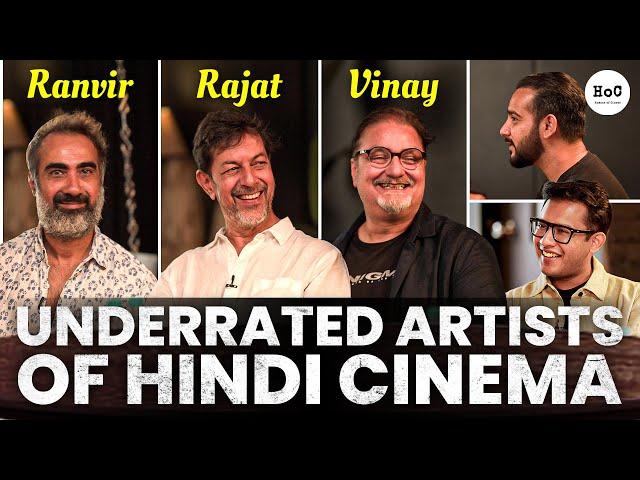 Ranvir Shorey, Vinay Pathak, Rajat Kapoor Roundtable Interview | Siddhartha More | Humans Of Cinema