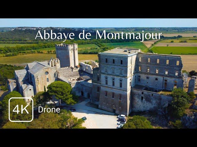 Montmajour Abbey - Aerial footage | 4K drone in Provence