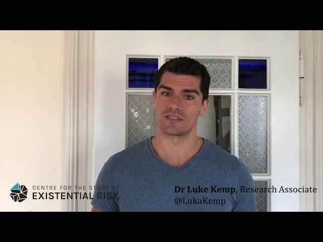 Meet the CSER Researcher - Dr Luke Kemp