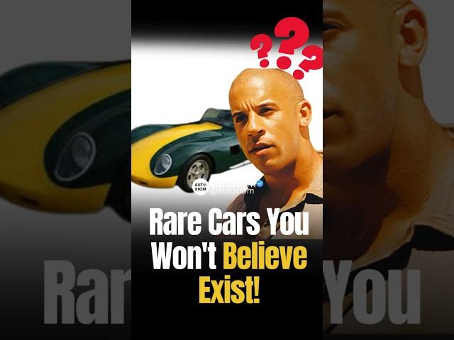 Rare Cars by Famous Car Makers You Won't Believe Exist! #viralshortsforyou #automobile #rare #shorts