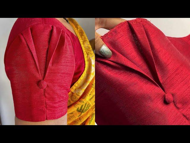 Trending sleeve design cutting and stitching| blouse sleeves design| बाजू का डिजाइन sleeves design|