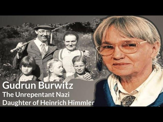 The Unrepentant Daughter of Heinrich Himmler: The Story of Gudrun Burwitz #history #facts #ww2