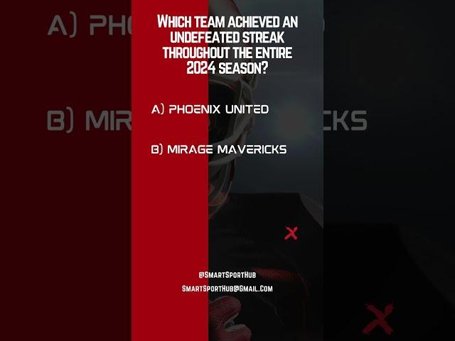 Sports Trivia Hub #Shorts