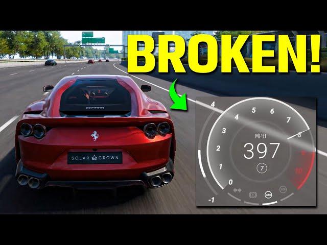 THIS is The Most BROKEN Car in Test Drive Unlimited Solar Crown!