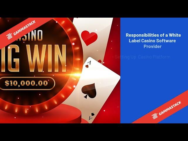 White Label Casino Software - Quick Way of Starting Your Online Casino Business