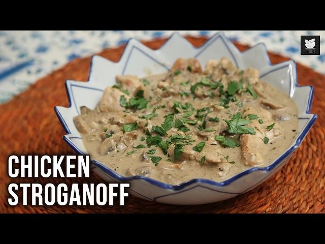 Chicken Stroganoff Recipe | High Protein & Comforting Stroganoff Recipe | Creamy Chicken Recipe