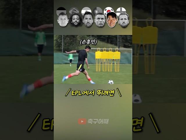 손흥민, 케인, 호날두, 메시, 크로스, 마르셀루의 프리킥 클라쓰