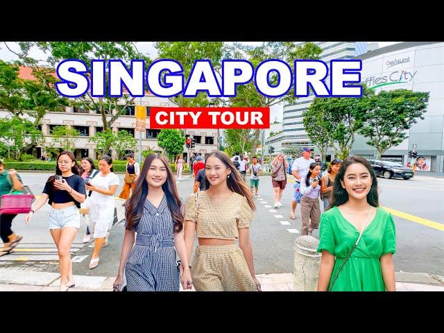 Day And Night In World Safest Country For Travelers | Singapore City Tour ️️