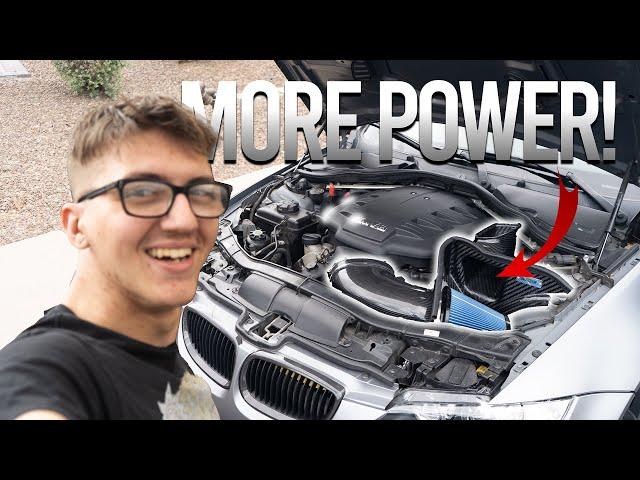 I Installed the BIGGEST Carbon Fiber Intake on My M3