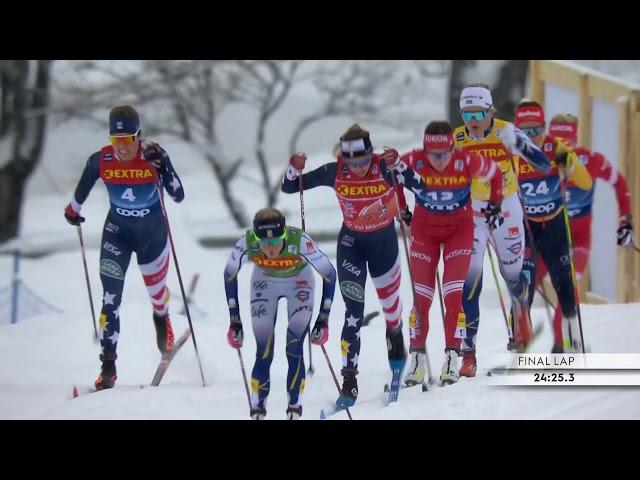 Diggins Third in 2021 Tour de Ski Stage 2 - Women's Mass Start 10K   Val Müstair