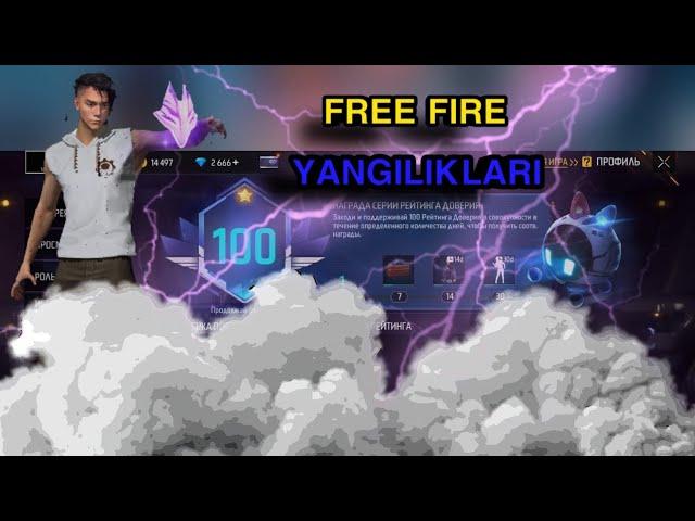 FREE FIRE YANGILIKLARI•FREE FIRE•UZBEKCHA•ob47