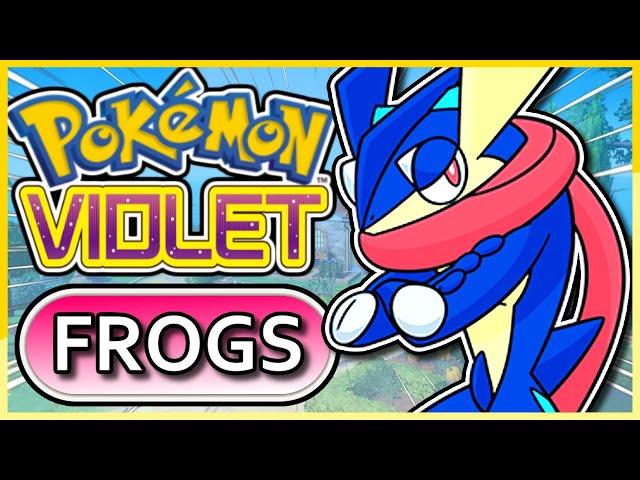 Pokemon Violet - Frogs ONLY - Hardcore Nuzlocke