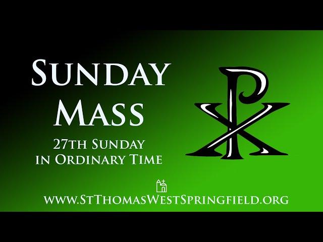 Sunday Mass October 6, 2024