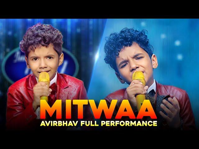 Mitwaa : Avirbhav Performance (Most Requested Reaction) Grand Finale Superstar Singer 3