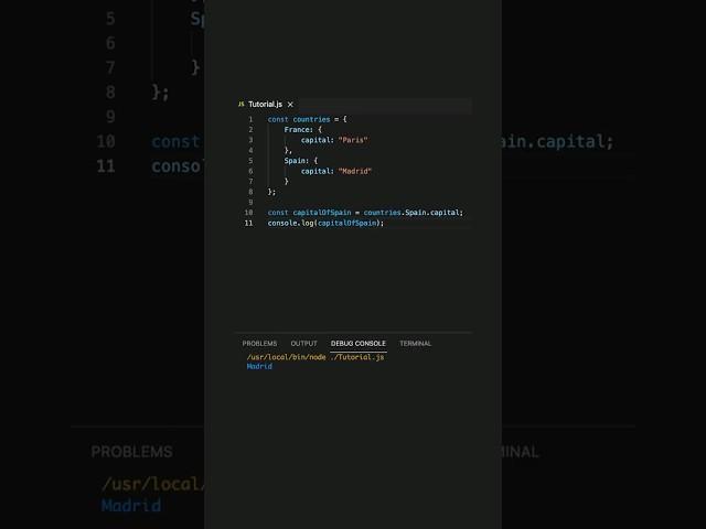 JavaScript Dot Notation: How to Access an Object's Properties (very easy!)