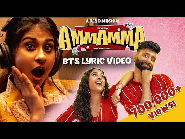 Sahi Siva | Ammamma (feat. Nithyashree Venkataraman) | DEYO | Official BTS Lyric Video (2023)